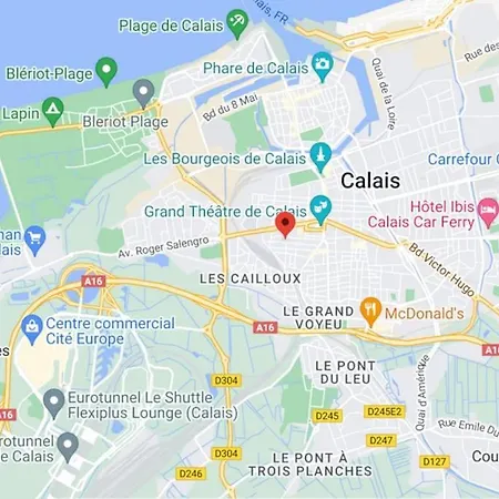 Apartman Le Chateau D'eau - Quartier Calme - Proche Commerce - - - Eurotunnel - Ferry Calais