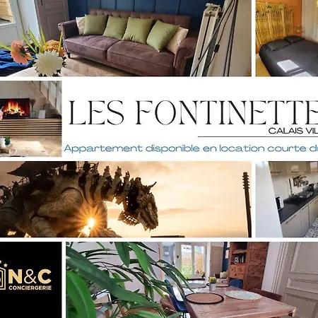 Le Chateau D'eau - Quartier Calme - Proche Commerce - - - Eurotunnel - Ferry *