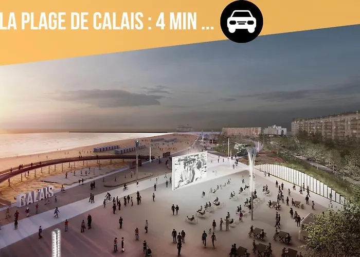 Le Chateau D'eau - Quartier Calme - Proche Commerce - - - Eurotunnel - Ferry