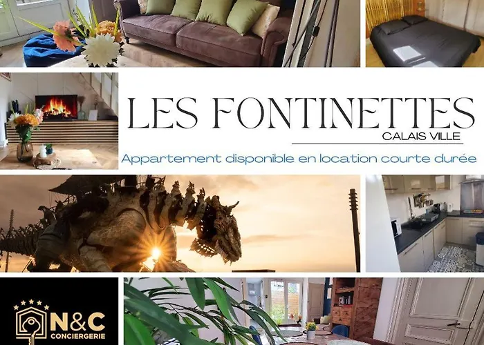 Le Chateau D'eau - Quartier Calme - Proche Commerce - - - Eurotunnel - Ferry *